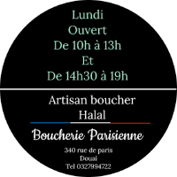 Boucherie Parisienne - Douai - HALAL
